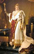 Francois Pascal Simon Gerard Napoleon in Coronation Robes Spain oil painting artist